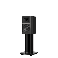 JBL SUMMIT AMA 2音路，8英吋低音書桌型參考級喇叭(黑色高亮烤漆)+專用落地腳架